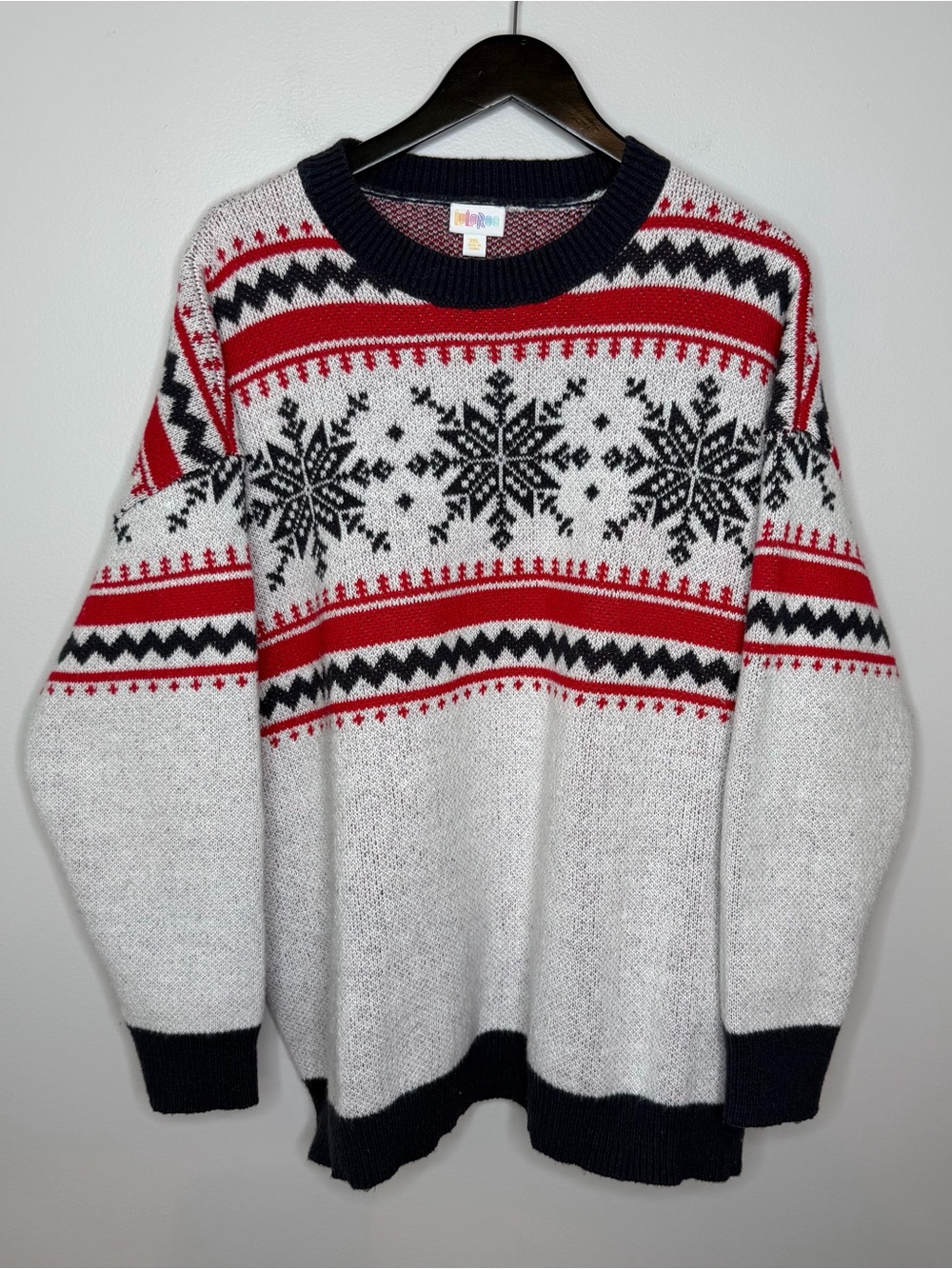 LuLaRoe Fair Isle Sweater Women’s 3XL